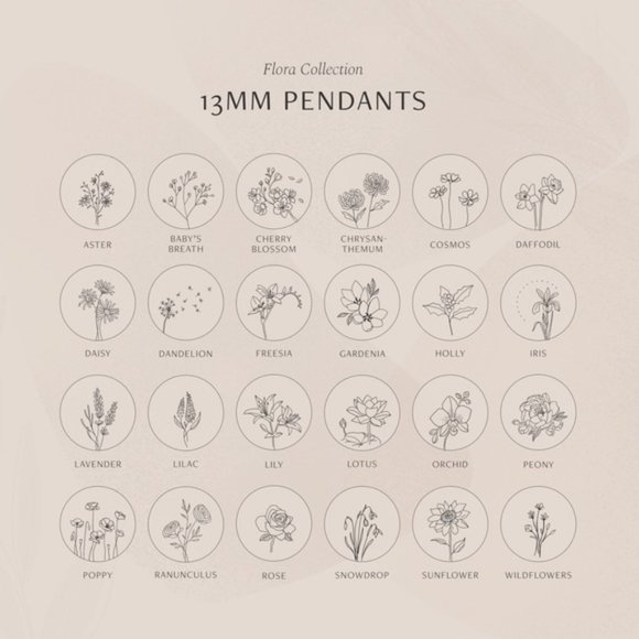 Baby's Breath Floral Bohemian Cute Charm Necklace - Picture 11 of 15